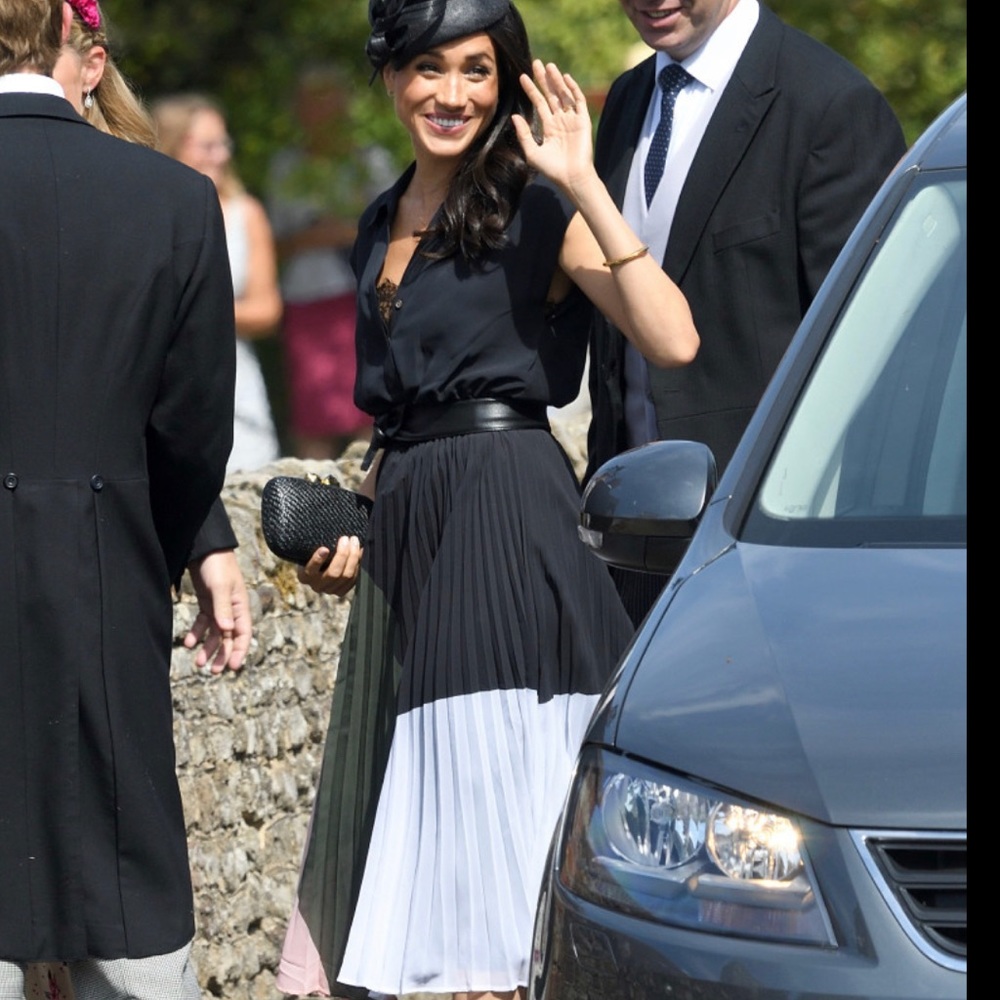 Club Monaco dress with pleated skirt